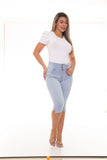 High Waisted Colombian Skinny Jeans Butt Lift 28041