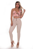 Skinny Push Up Jeans High Waist Butt Lift 16024