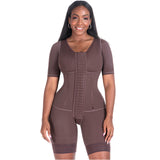 Bling Shapers 938BF Post Surgery Use With Sleeves and Built-in Bra