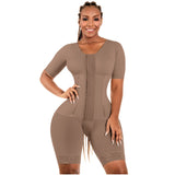 Bling Shapers 938BF Post Surgery Use With Sleeves and Built-in Bra