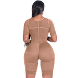 Bling Shapers 938BF Post Surgery Use With Sleeves and Built-in Bra