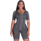Bling Shapers 938BF Post Surgery Use With Sleeves and Built-in Bra