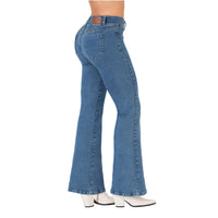 DIAMANTE - LOWLA 212357 - Bum Lift Flare Colombian Jeans