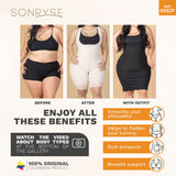 SONRYSE 055ZF | Panty Bodysuit Shapewear with Built-in Bra | Postpartum and Daily Use