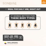 SONRYSE 056BF Panty Bodysuit Shapewear with Built-in Bra