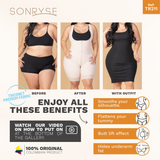 SONRYSE TR211Body de busto abierto | Moldeadores de cuerpo posquirúrgicos | Faja Etapa 1