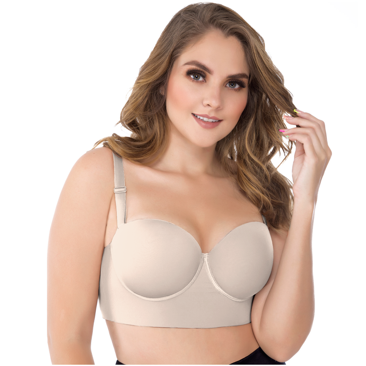 Firm Control Strapless Bra for Women UpLady 8034