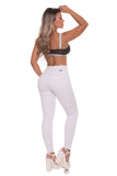 High Waisted Push Up Skinny Jeans with Tummy Control 16016