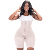 Bling Shapers 098BF Lift Tummy Control Shapewear Medio muslo Faja para curvas caderas anchas cintura pequeña mujeres