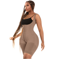 Bling Shapers 098BF Lift Tummy Control Shapewear Medio muslo Faja para curvas caderas anchas cintura pequeña mujeres