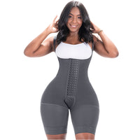 Bling Shapers 098BF Lift Tummy Control Shapewear Medio muslo Faja para curvas caderas anchas cintura pequeña mujeres