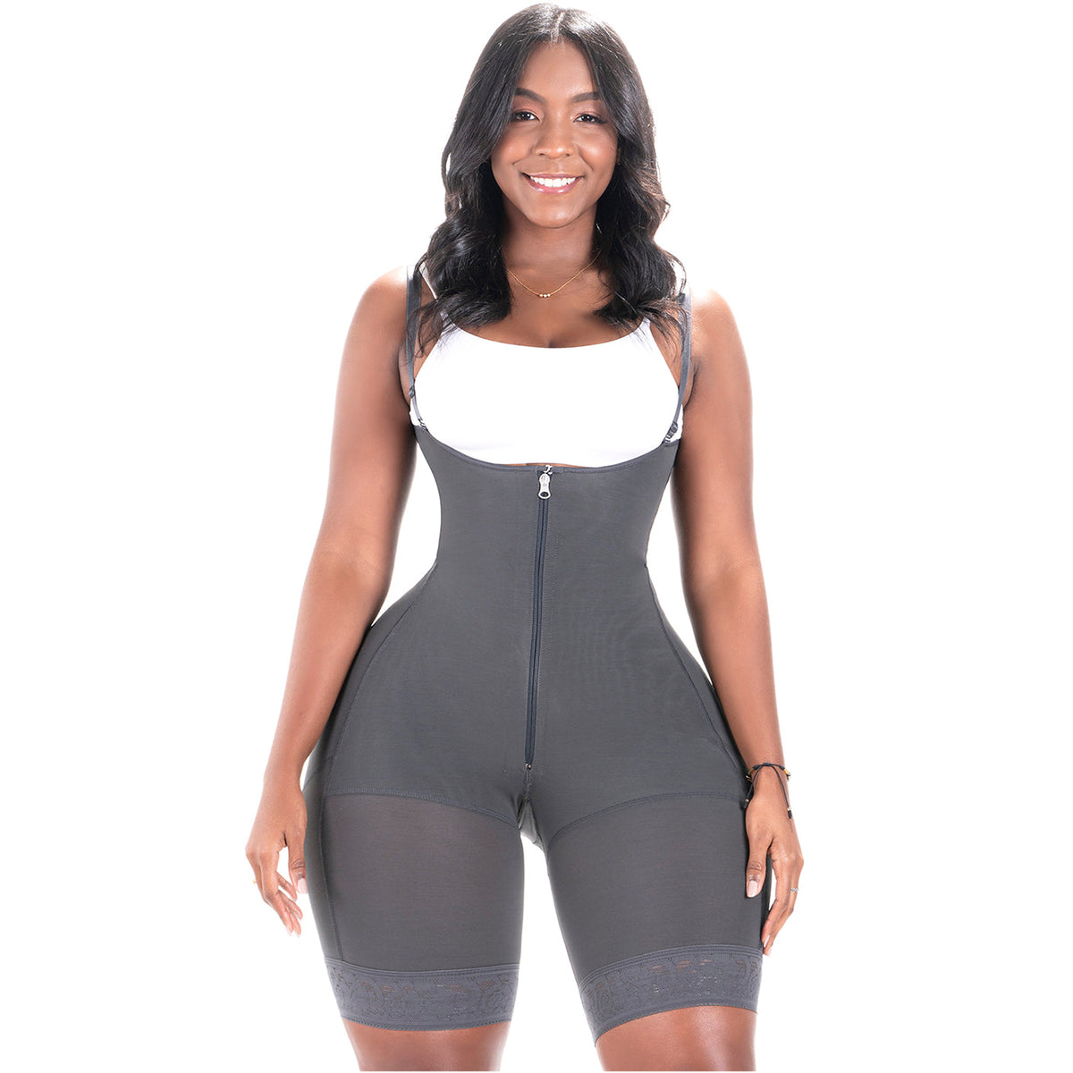 Bling Shapers 099ZF |  Bum Lift Tummy Control Mid Thigh Shapewear Faja Curvy Wide Hips Small Waist