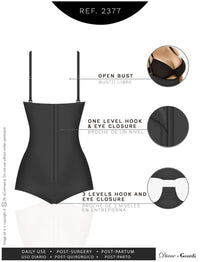 Diane & Geordi 002377 Women's Strapless Bodysuit Shapewear / Microlatex - Pal Negocio