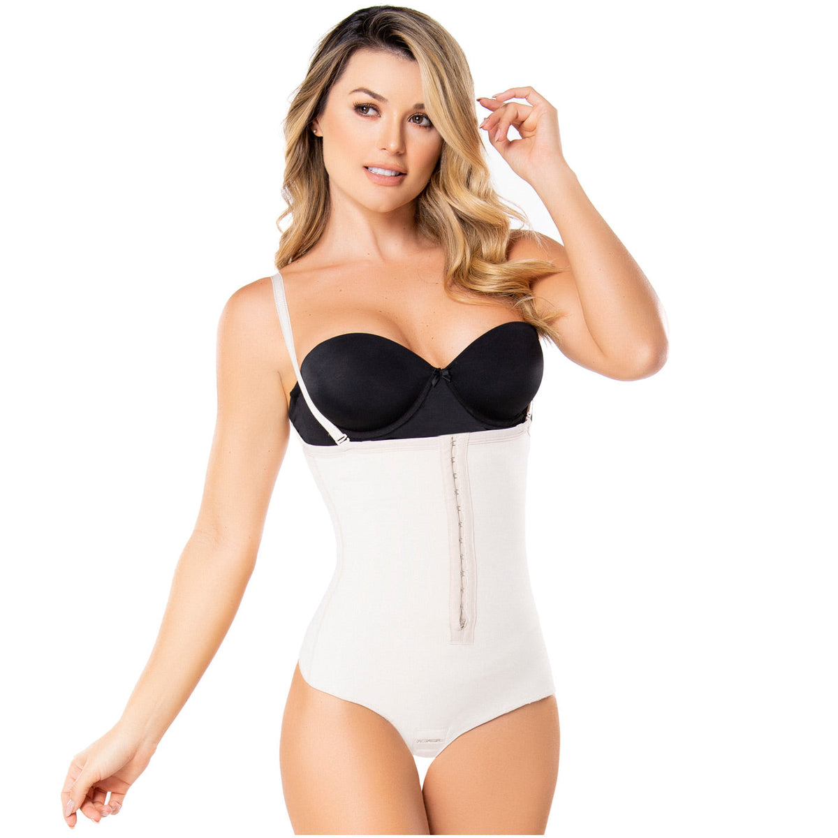 Moldeador de cuerpo de tanga sin tirantes para mujer | Fajas Control Abdomen / Latex Diane &amp; Geordi 002376