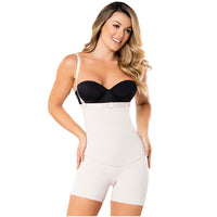 Extra Firm Control Strapless Open Bust Shapewear Bodysuit / Latex Diane & Geordi 002389