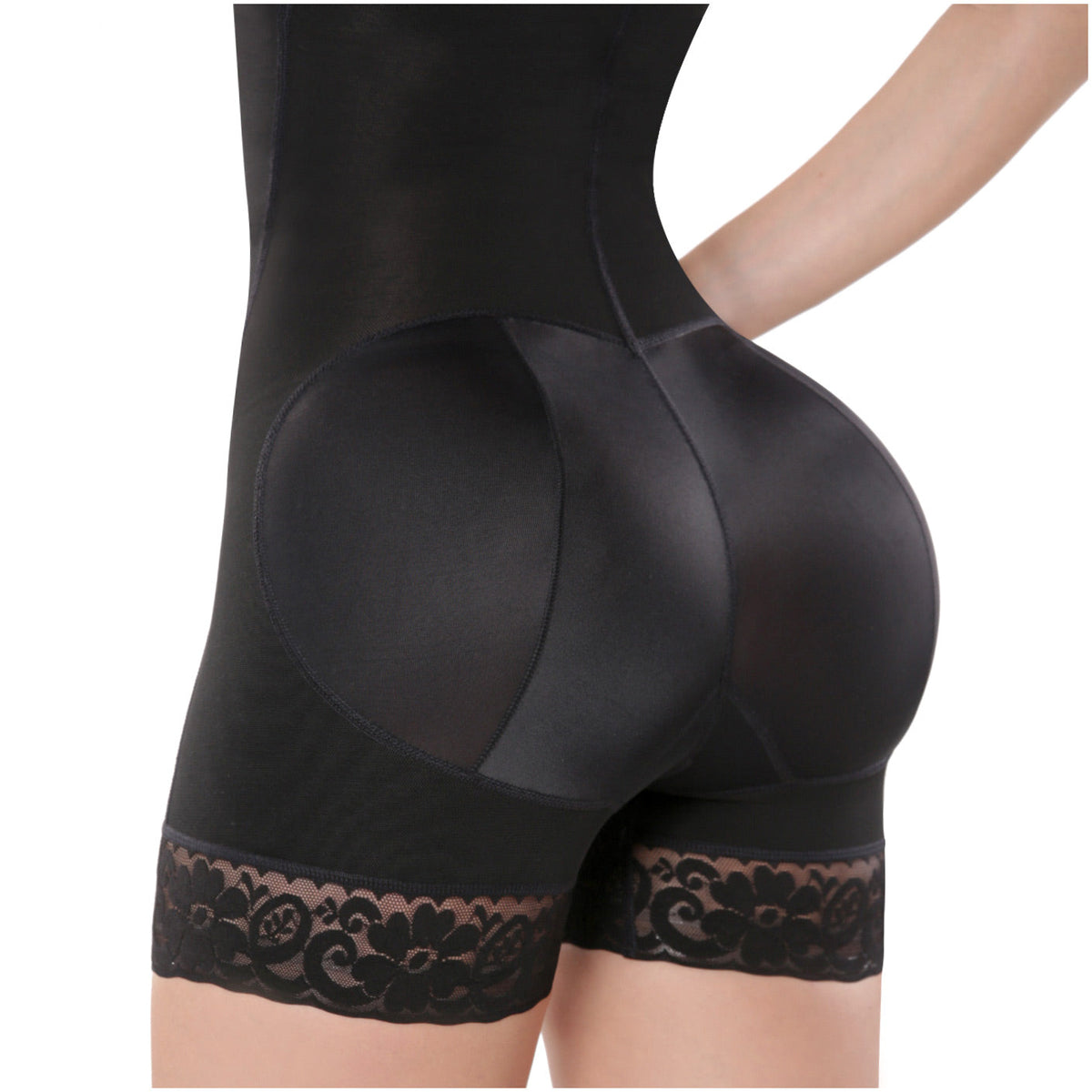 Open Bust Mid Thigh Postpartum Compression Shapewear for Daily Use Powernet Diane & Geordi 2396
