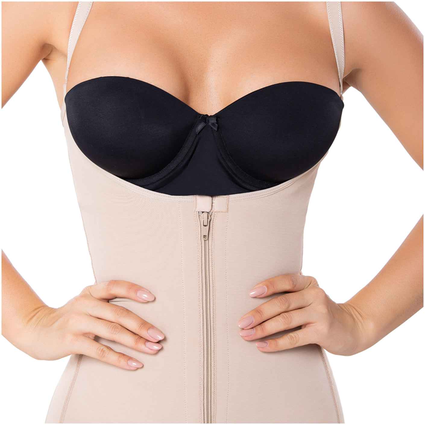 Diane & Geordi 2411 Women's Tummy Control Butt Lifting Bodysuit  Postpartum Colombian Girdle