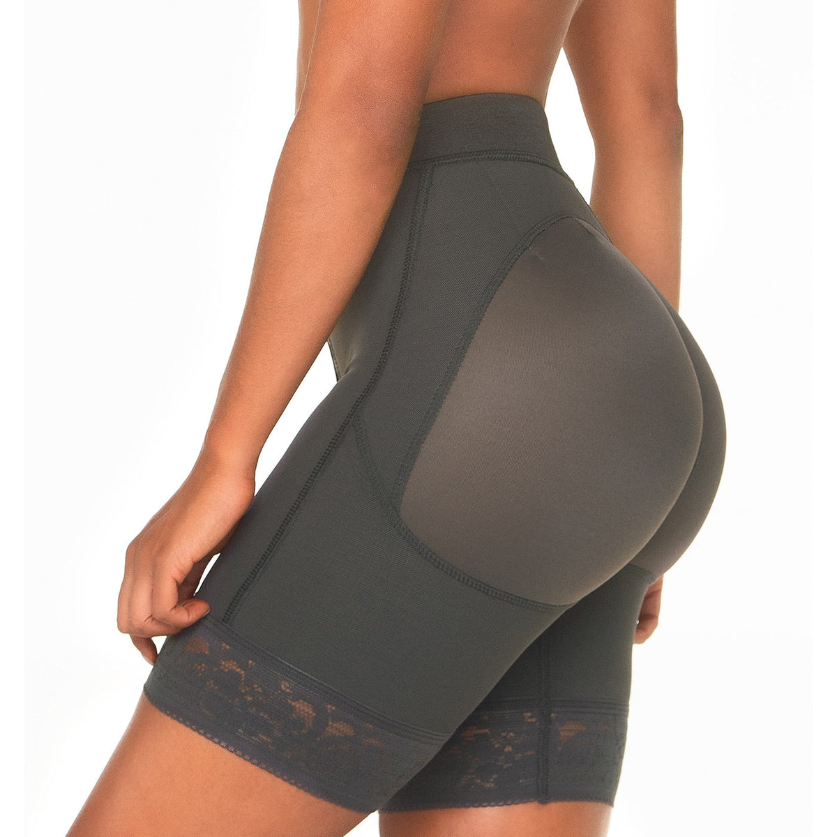 Fajas MariaE FC302 Butt Lift & Low Tummy Control Shapewear Short  Everyday Use Girdle