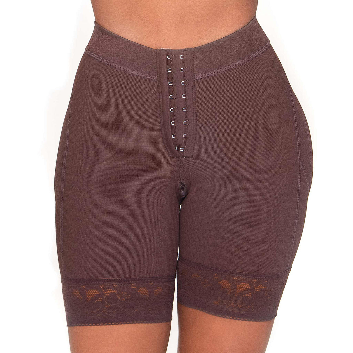 Fajas MariaE FC302 Butt Lift & Low Tummy Control Shapewear Short  Everyday Use Girdle