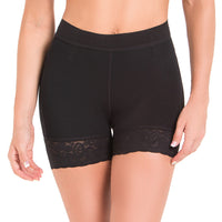 Fajas MariaE FU101 Pantalones cortos con cintura alta y control de barriga para mujer