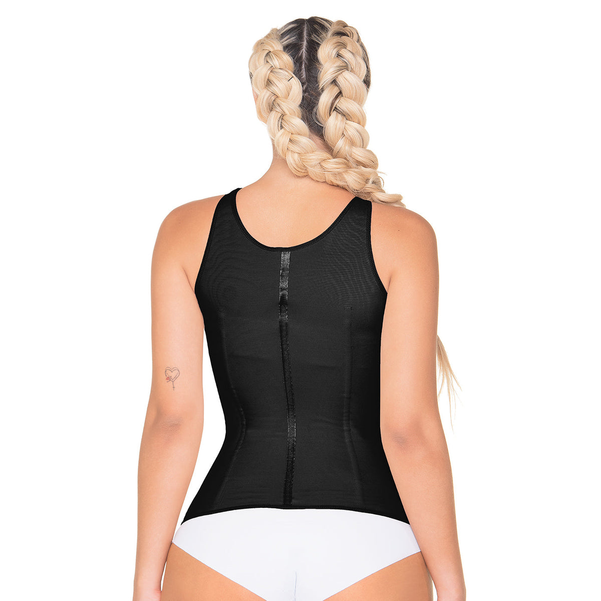 Fajas MariaE FU124 | Women Tummy Control Shapewear Vest for Women | Post Surgery and Daily Use