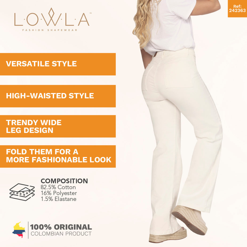 CORAL - Lowla 242363 - High Waisted Jeans