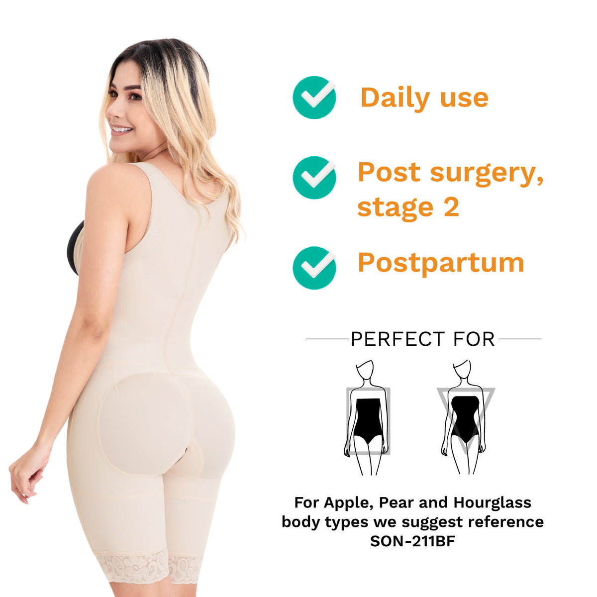 SONRYSE 097ZF | Postpartum and Post Surgery Tummy Control Shapewear
