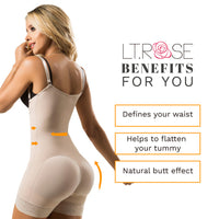 LT.Rose 21111 | Open Bust Butt Lifting Colombian Shapewear for Women