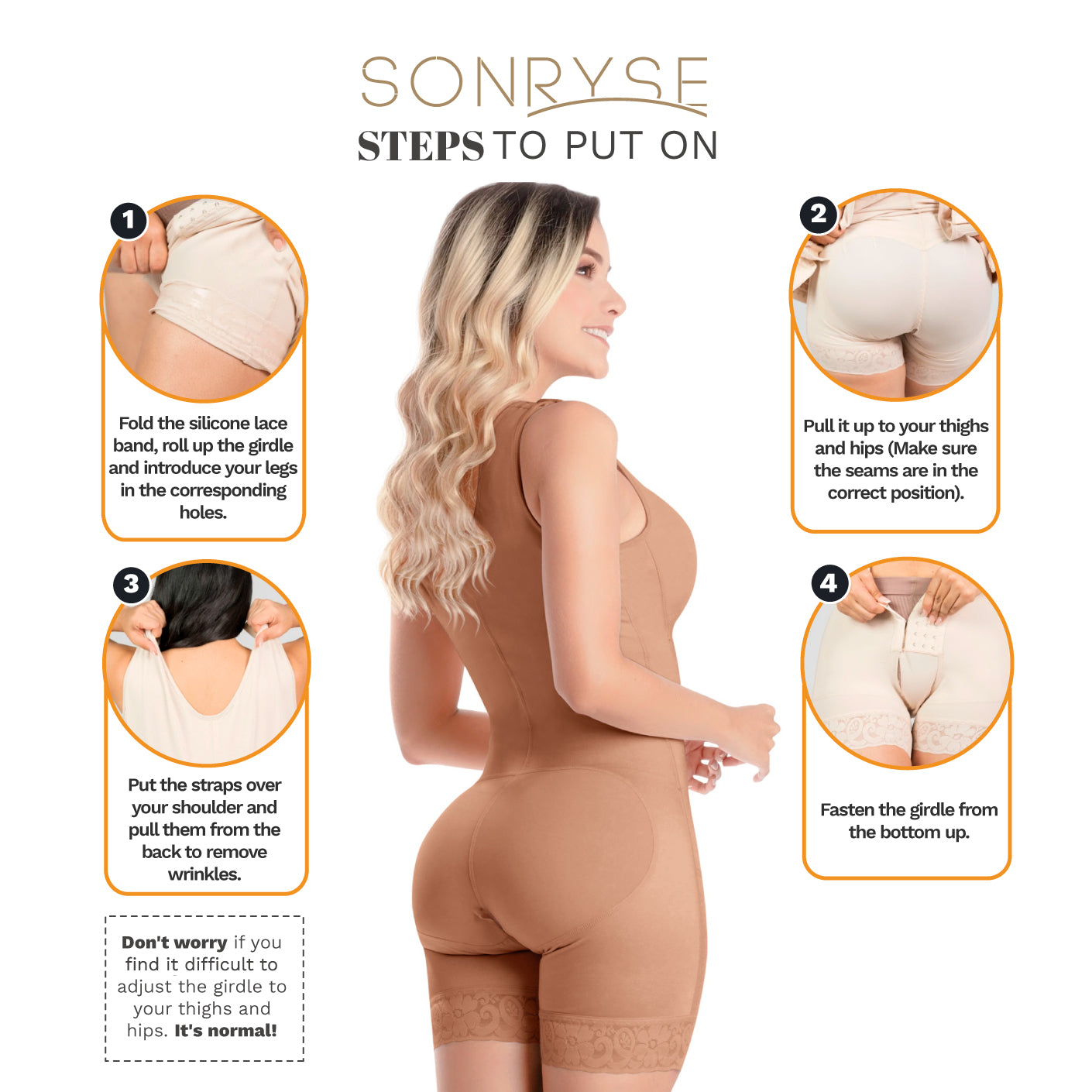 SONRYSE 053 Postpartum and Post Surgery girdle | Powernet