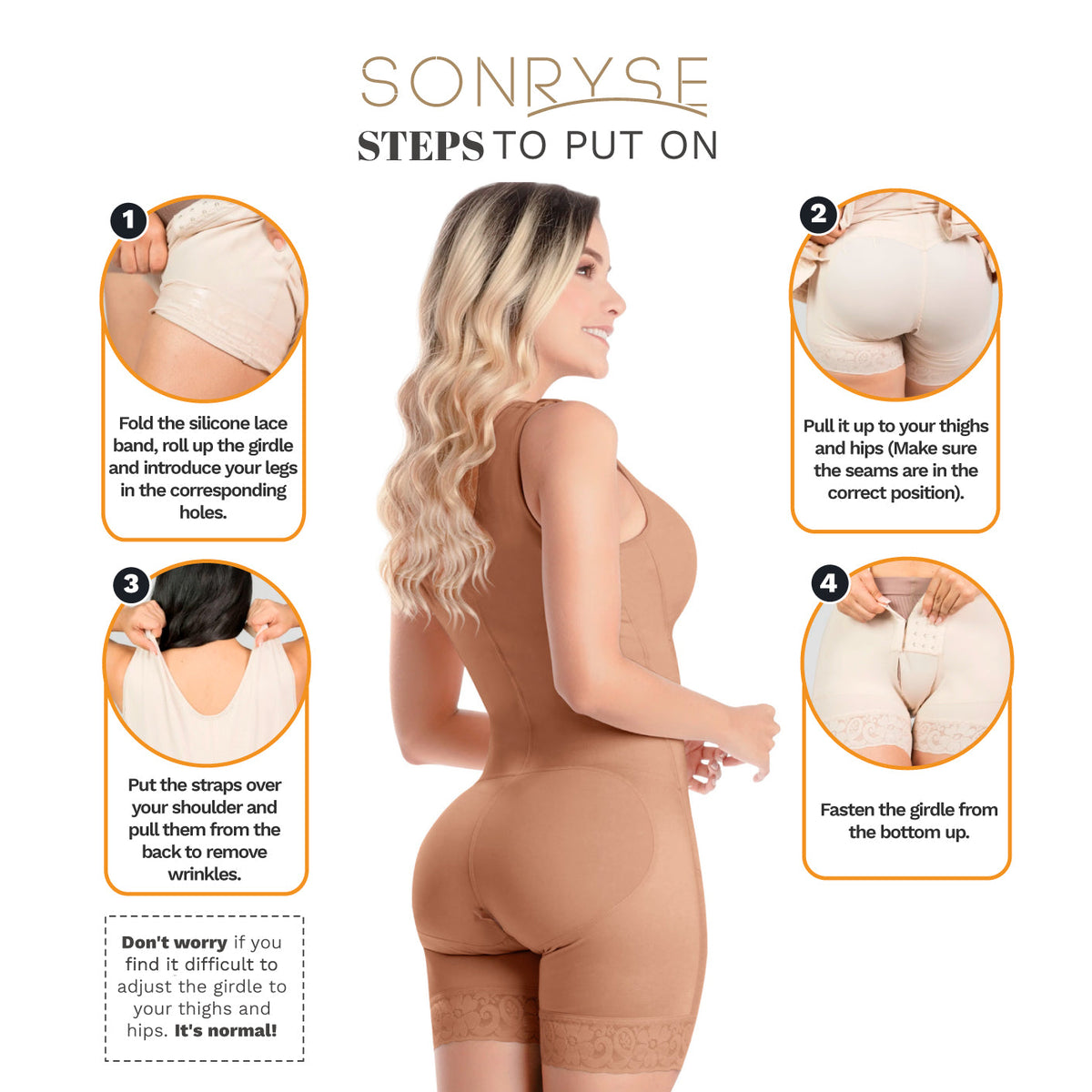 SONRYSE 053 Postpartum and Post Surgery girdle | Powernet
