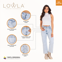 PERLA - LOWLA 212726 - Wide Leg Bootcut