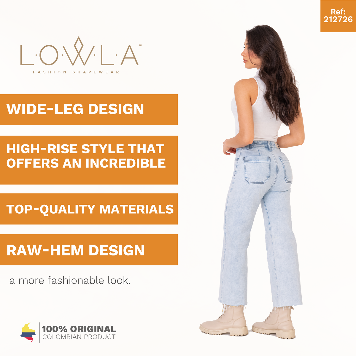 PERLA - LOWLA 212726 - Wide Leg Bootcut