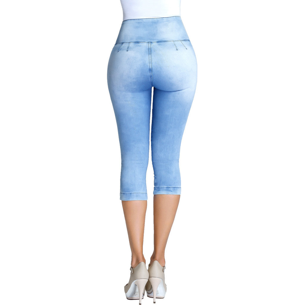 AVENTURINA - LOWLA 239257 - Capri Butt Lifter Skinny Jeans