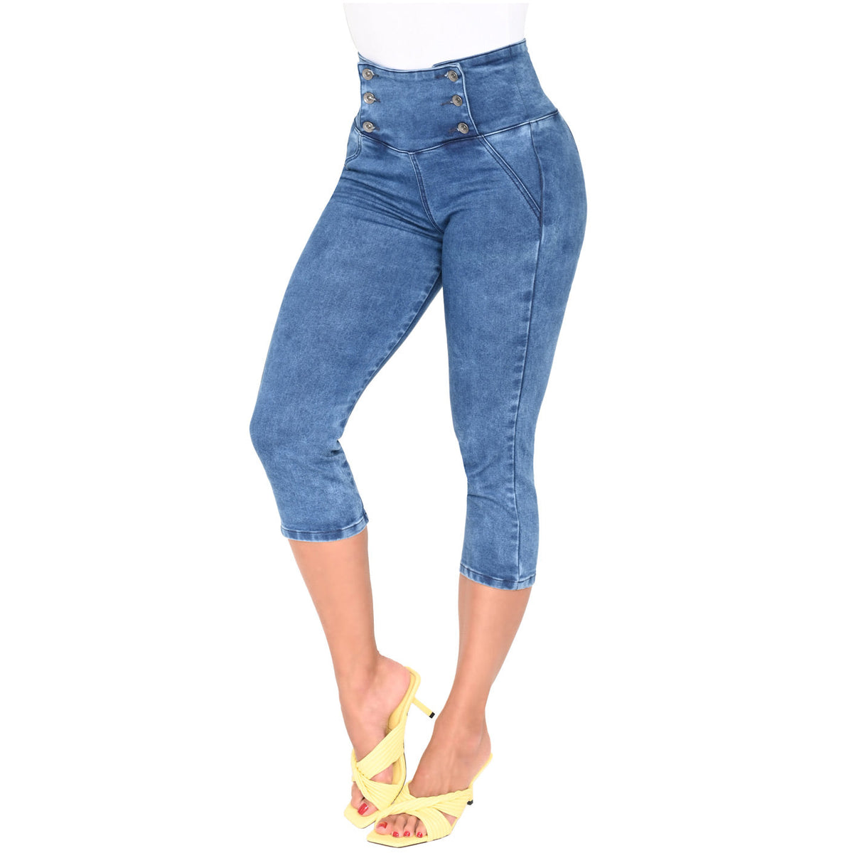 AVENTURINA - LOWLA 239257 - Capri Butt Lifter Skinny Jeans