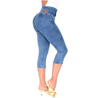 AVENTURINA - LOWLA 239257 - Capri Butt Lifter Skinny Jeans