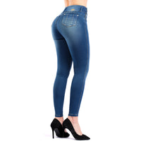 LT. Rose 1501 jeans ajustados con pierna levantadora de glúteos