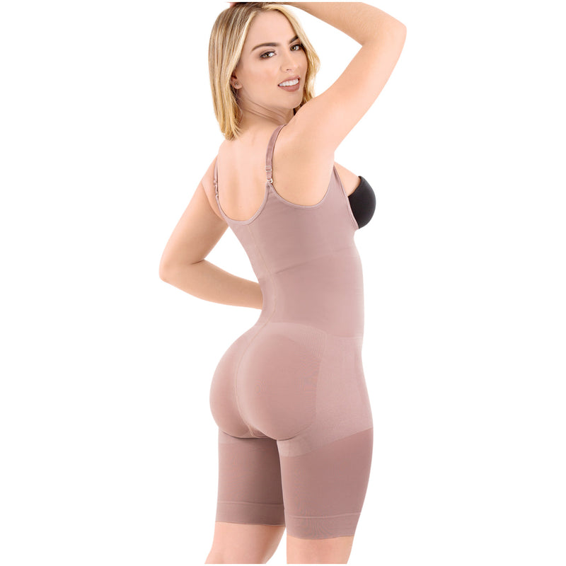 Butt Lifter Tummy Control Open Bust Body Shaper  LT.Rose 21428