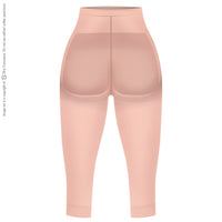 LT.Rose 21993 Butt-lifting Compression Capris Push Up Pants for women