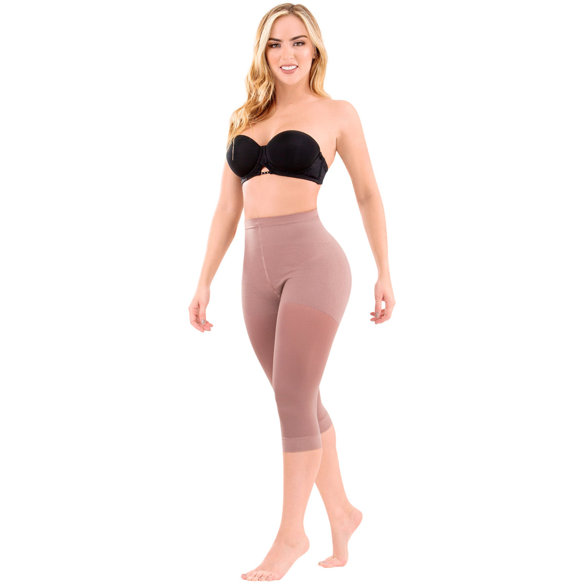 LT.Rose 21993 Butt-lifting Compression Capris Push Up Pants for women