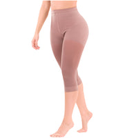 LT.Rose 21993 Butt-lifting Compression Capris Push Up Pants for women