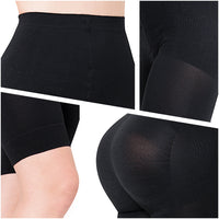 LT.Rose 21995 | Pantalones cortos moldeadores de cintura alta para control de barriga, faja colombiana para mujer