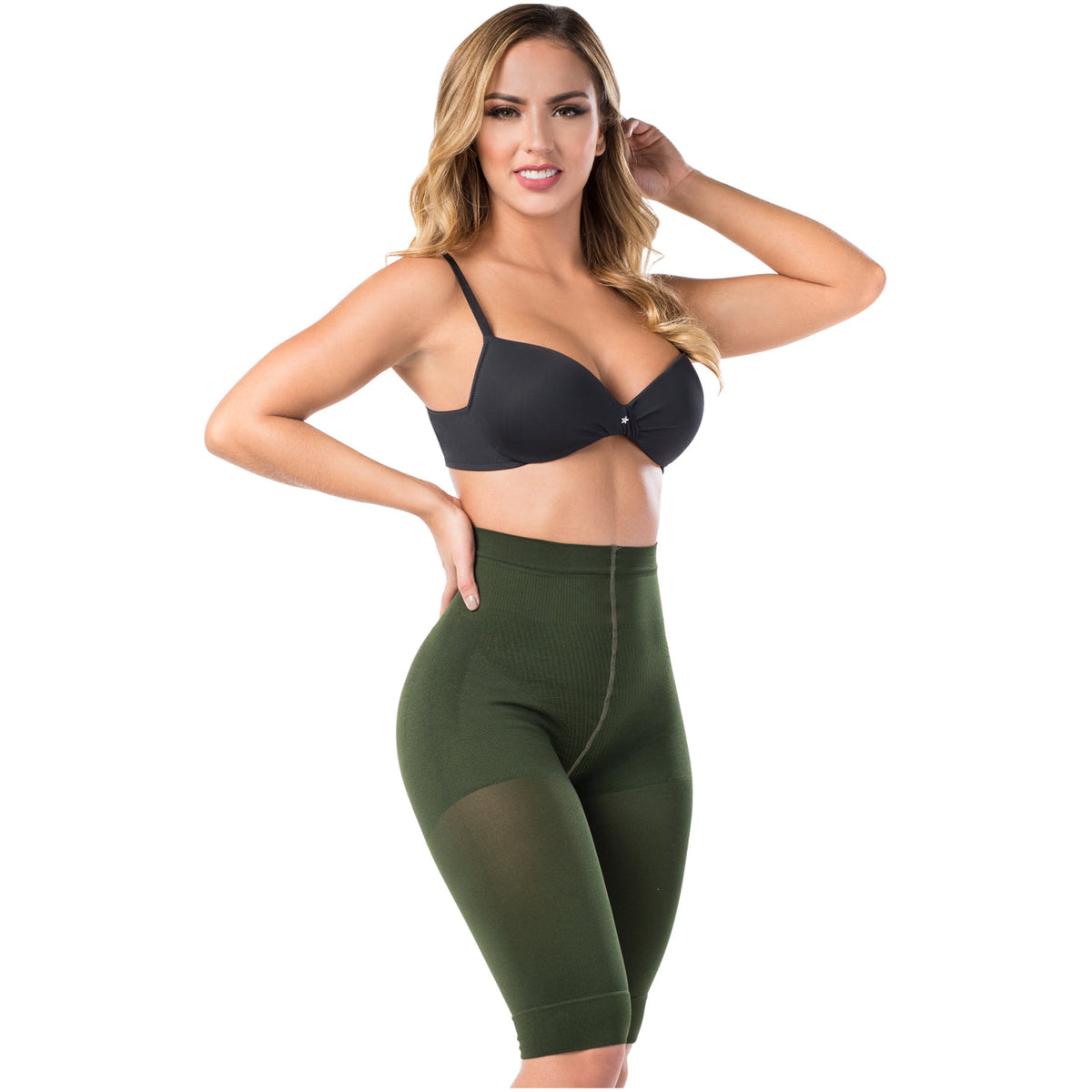 LT.Rose 21995 | Pantalones cortos moldeadores de cintura alta para control de barriga, faja colombiana para mujer