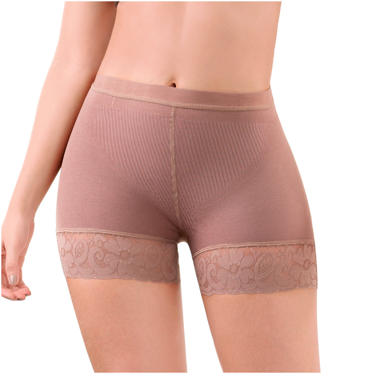 LT.Rose 23996 Butt Lifter Pantalones cortos de cintura alta para mujeres