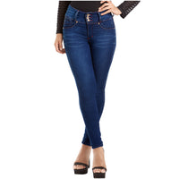 LT.Rose AS3002 | Butt Lifter Skinny Jeans | Back Faux Pockets