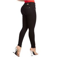 LT.Rose IS1B03 Jeans pitillo colombianos levanta cola para mujer