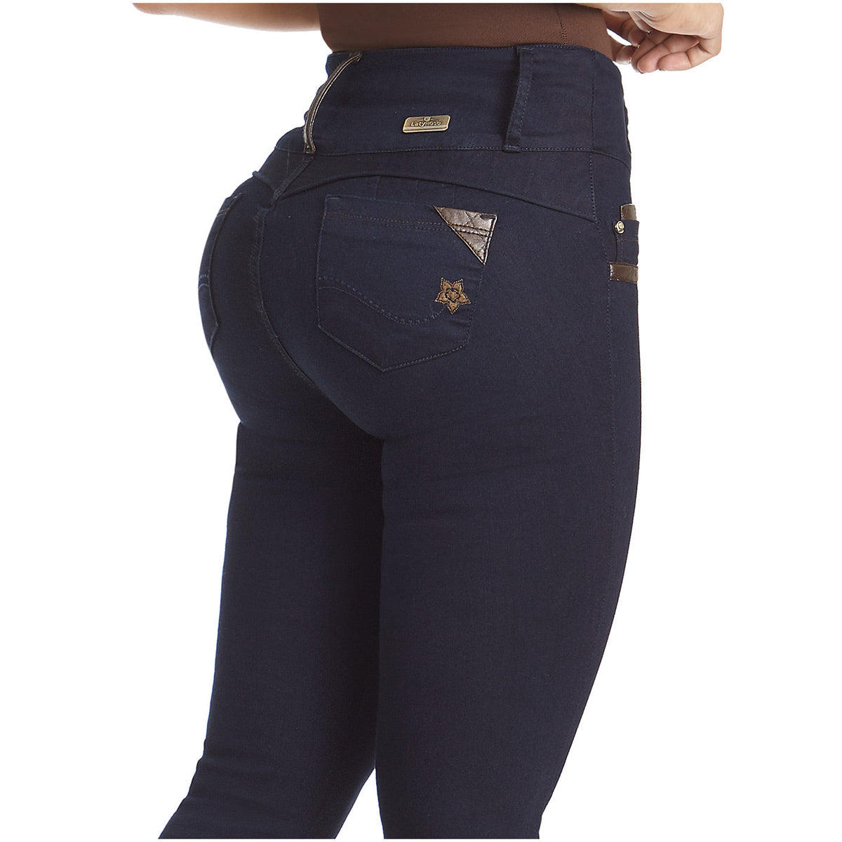 LT.Rose IS3B02 | Jeans ajustados colombianos levanta cola para mujer