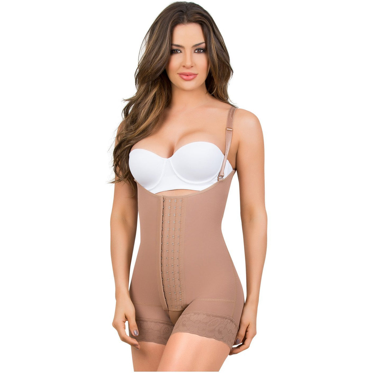 Fajas MariaE 9434 Colombian Postpartum Bodysuit Shapewear for Women