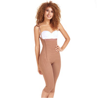 Fajas MariaE 9442 Capri Full Body Shaper for Women | Butt Lifter & Tummy Control Post Surgery