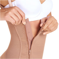 Fajas MariaE 9442 Capri Full Body Shaper for Women | Butt Lifter & Tummy Control Post Surgery