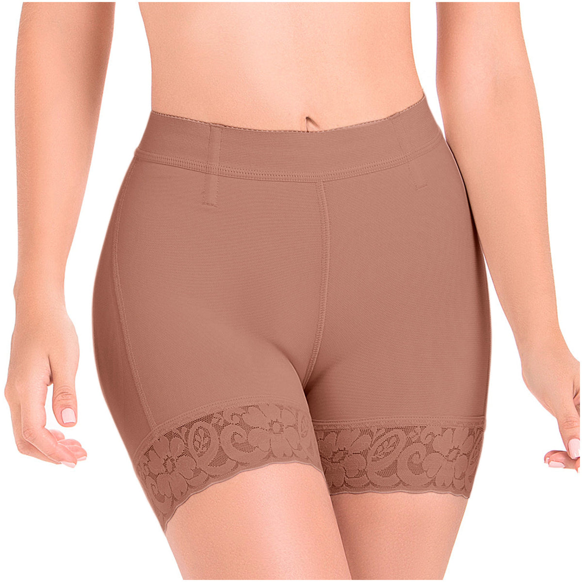 Fajas MariaE FU101 High-Waisted Tummy Control Shorts For Women